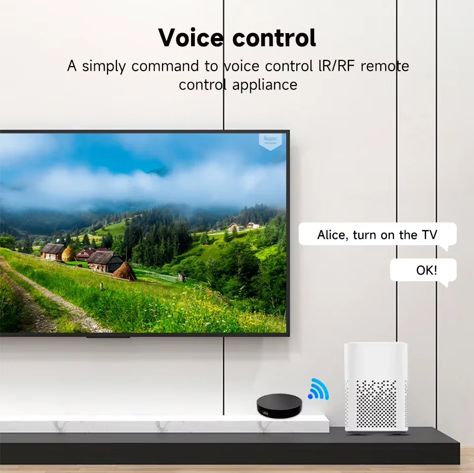 Smart remote control with accessories and USB cable
