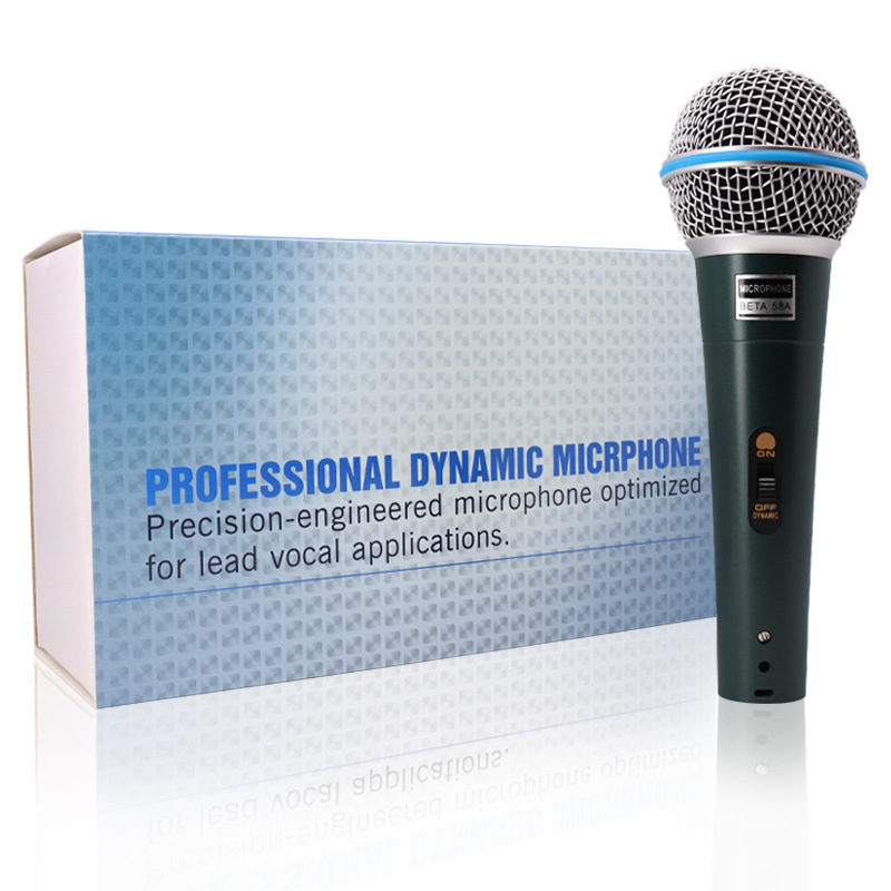 Professional Dynamic Microphone for Gaming and Streaming - Premium material and texture showcase