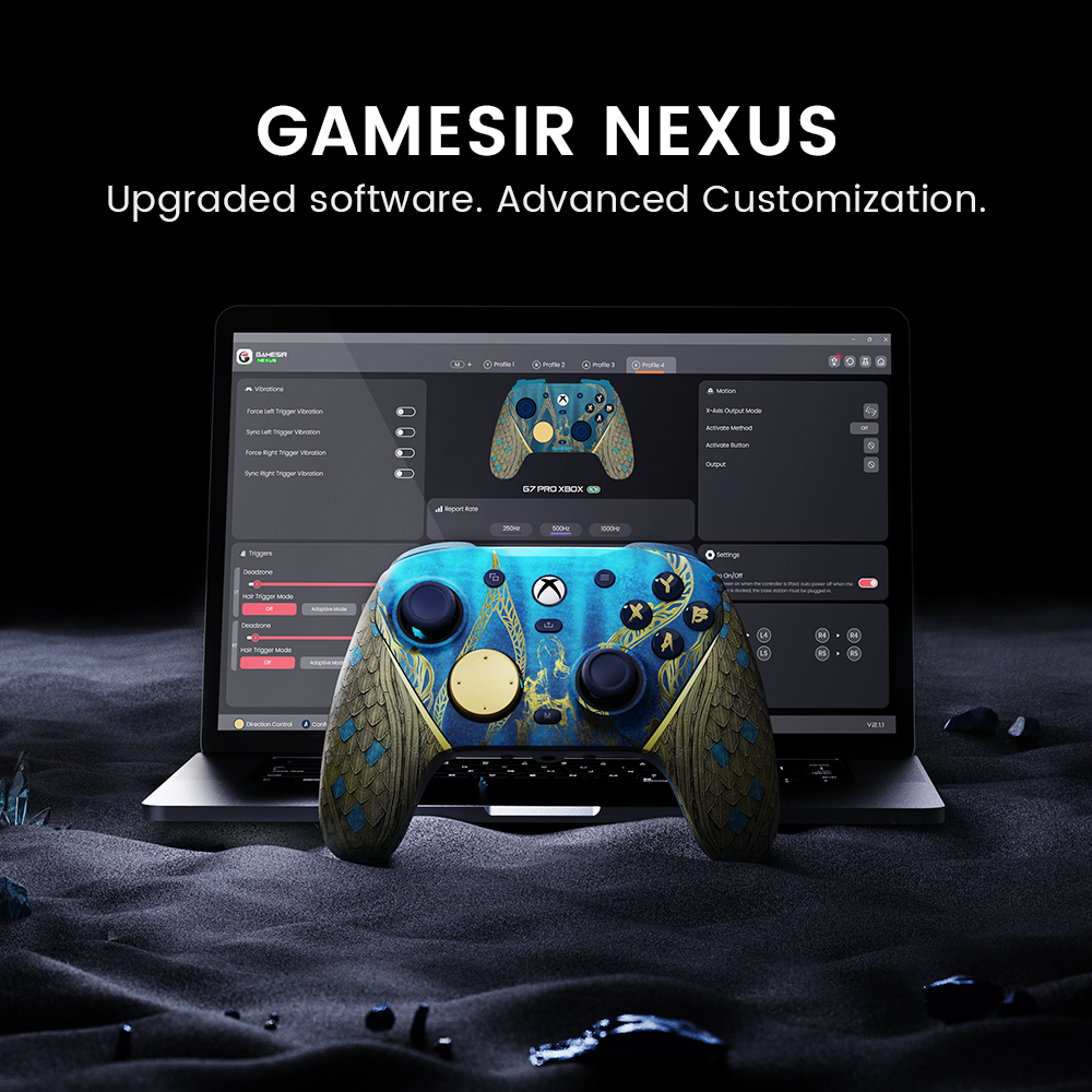 GameSir G7 Pro controller customization via Nexus app