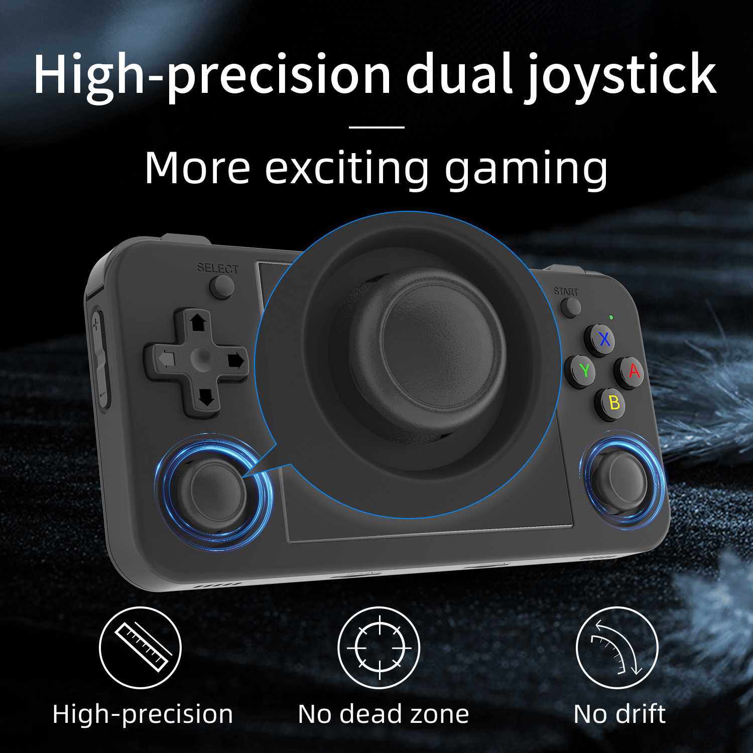 Anbernic RG35XX H Retro Handheld Game Console - Lifestyle shot of the product