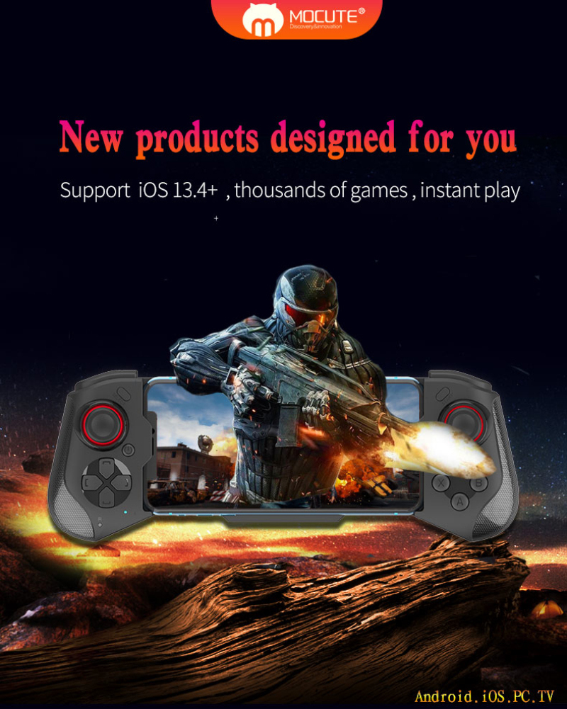 Cell Phone Gamepad Joystick Bluetooth Controller for iPhone - picture 1