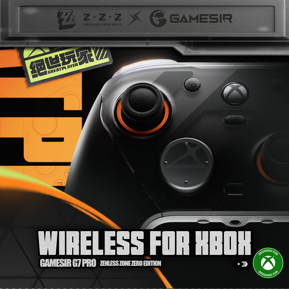 GameSir G7 Pro wireless controller design and features