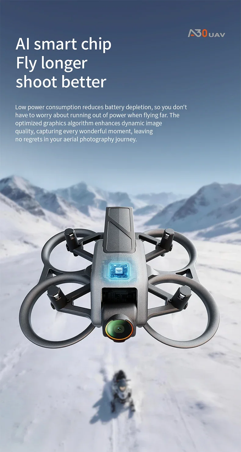 4K Xioami GPS Drone Foldable RC Quadcopter Easy Fly Camera Drone - Product shown with accessories