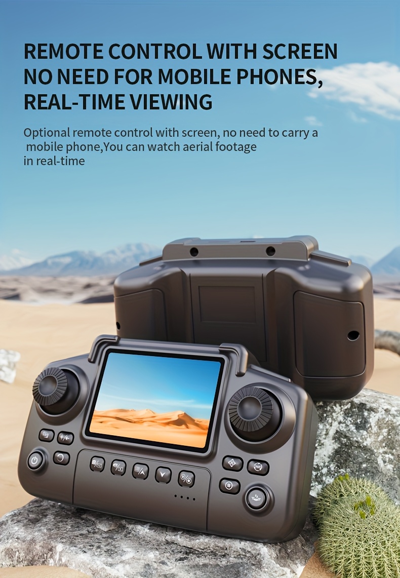 Remote control with integrated HD screen for E99 PRO MAX