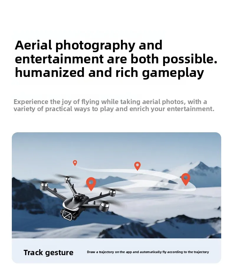 HD Aerial Photography Drone with Obstacle Avoidance - Durability emphasized through real-world setting