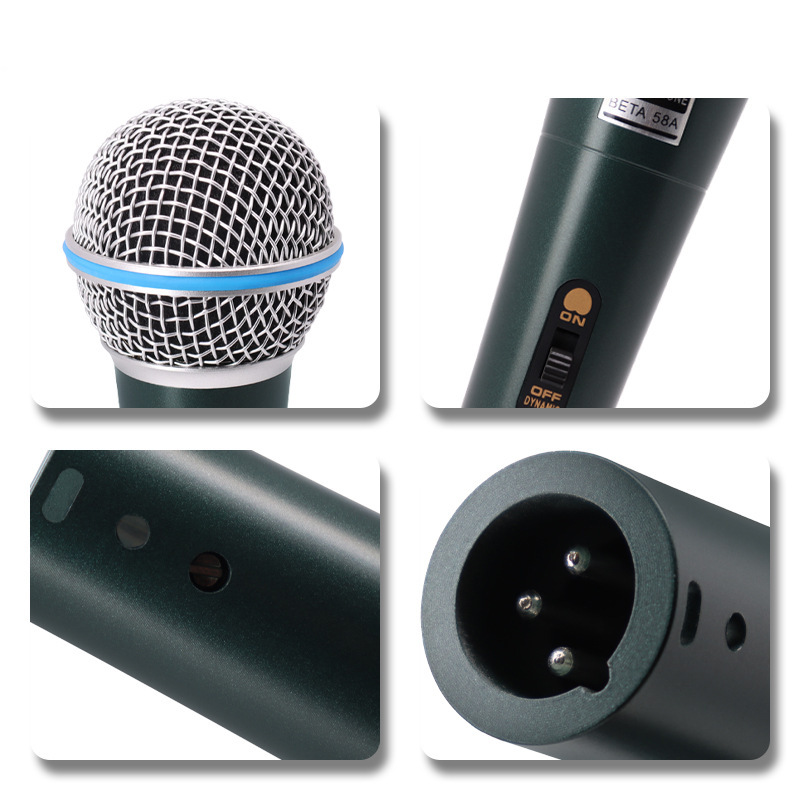 Professional Dynamic Microphone for Gaming and Streaming - Front-facing product display