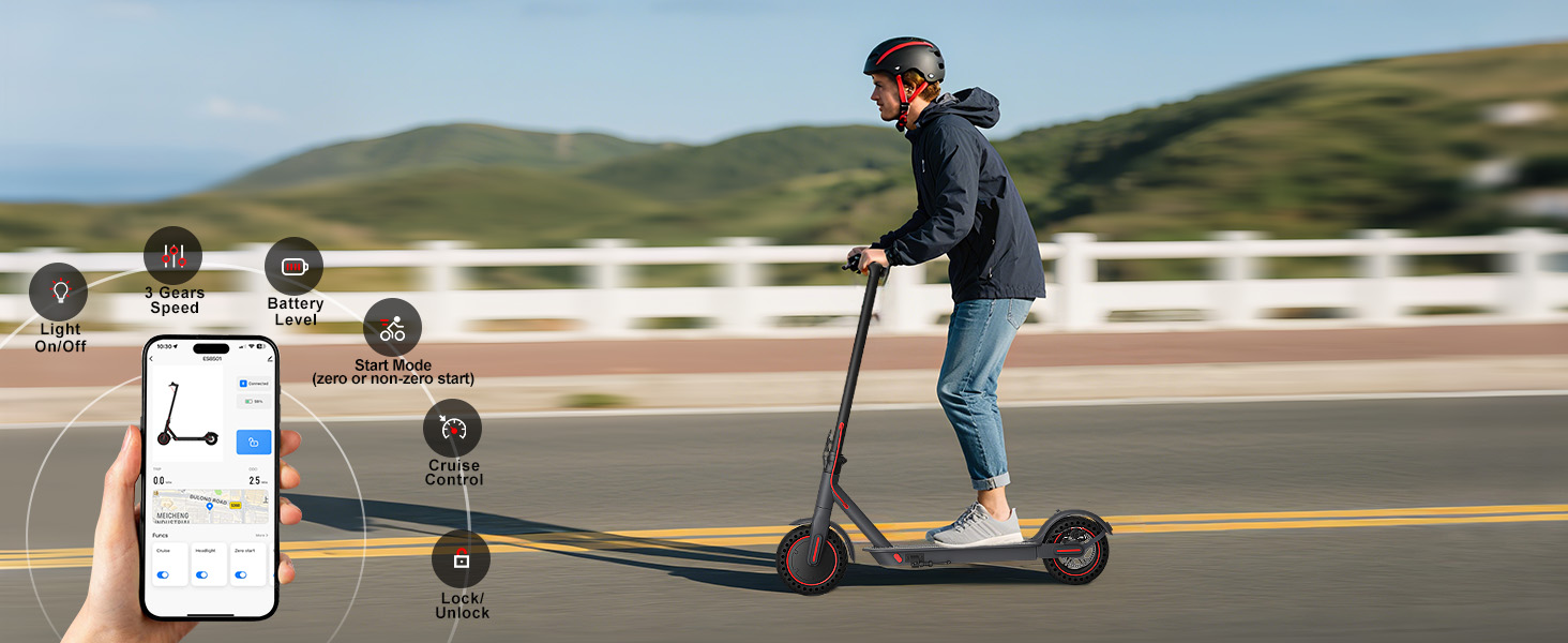 Foldable electric scooter design