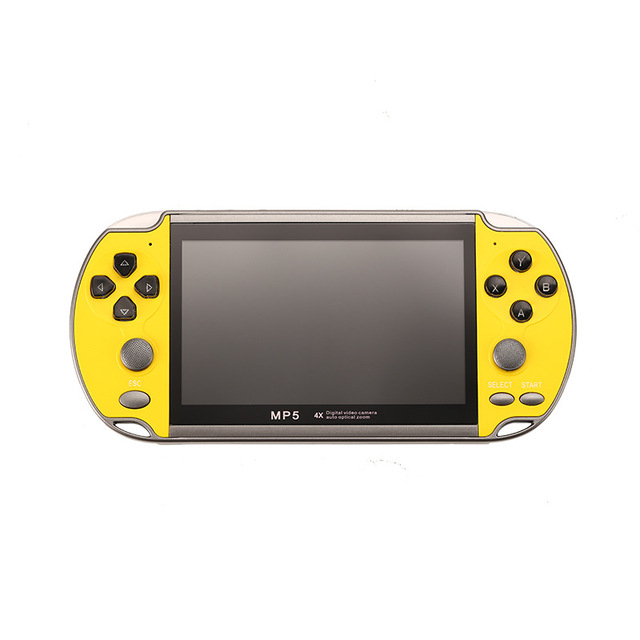 X7 handheld retro video game console with accessories