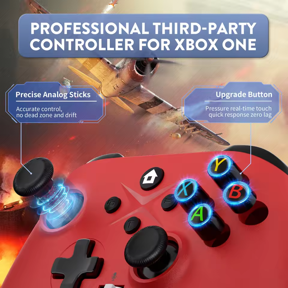 Wireless Xbox Controller for PC and Series X S Console - Product close-up for better view