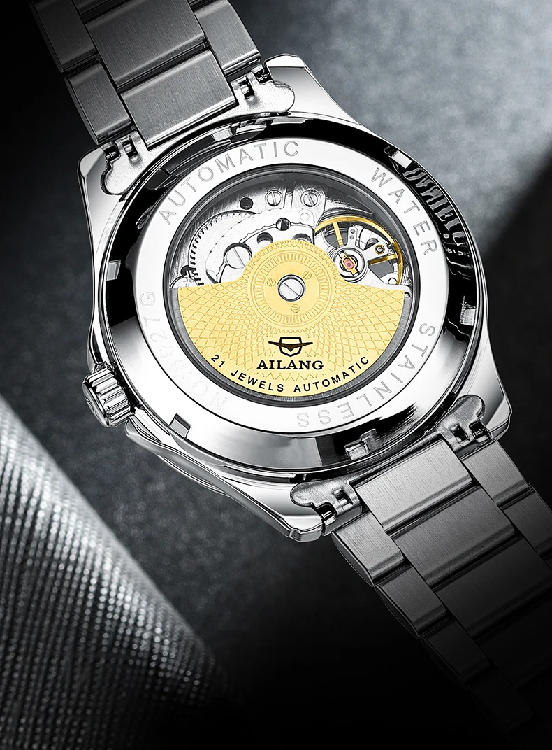 Mens Skeleton Tourbillon Mechanical Watch Self Winding Luxury - Lifestyle shot of the product