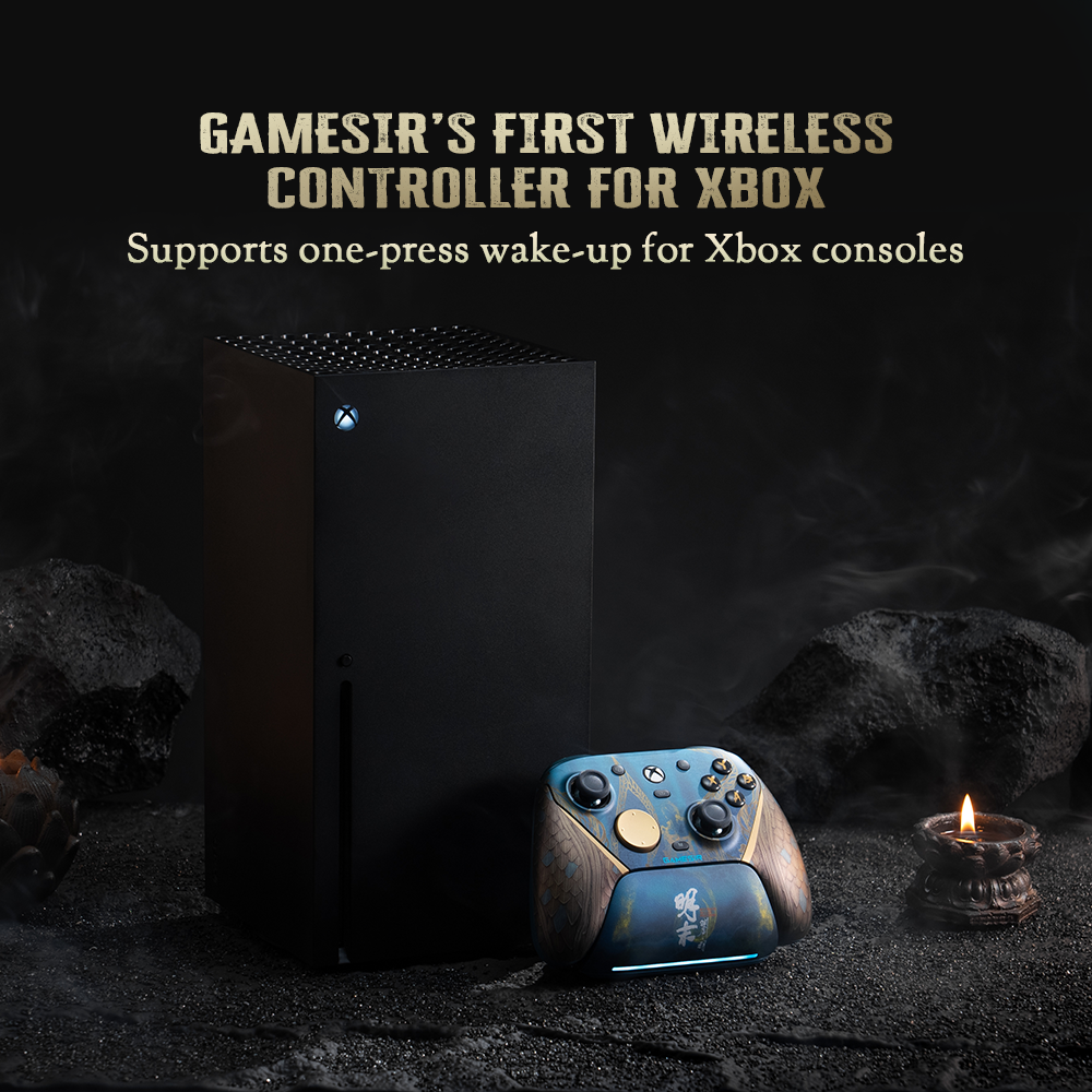 GameSir G7 Pro wireless Xbox controller with detachable cable retainer