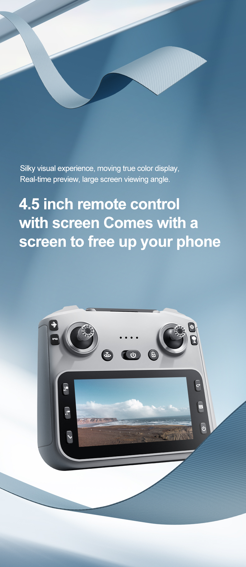 K19 Max GPS Drone 5G Camera Obstacle Avoidance Fishing Drone - Image highlighting product features