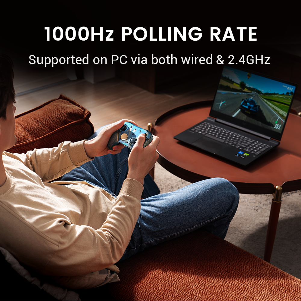 GameSir G7 Pro controller 1000hz polling rate performance