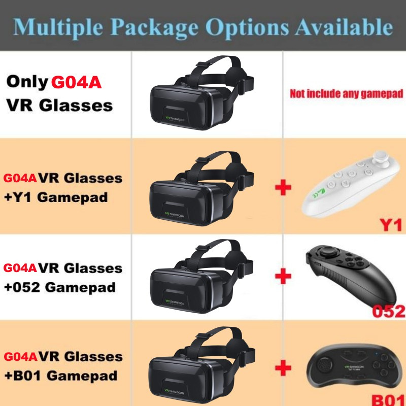 Smartphone inserted into G04A IMAX 3D VR Glasses
