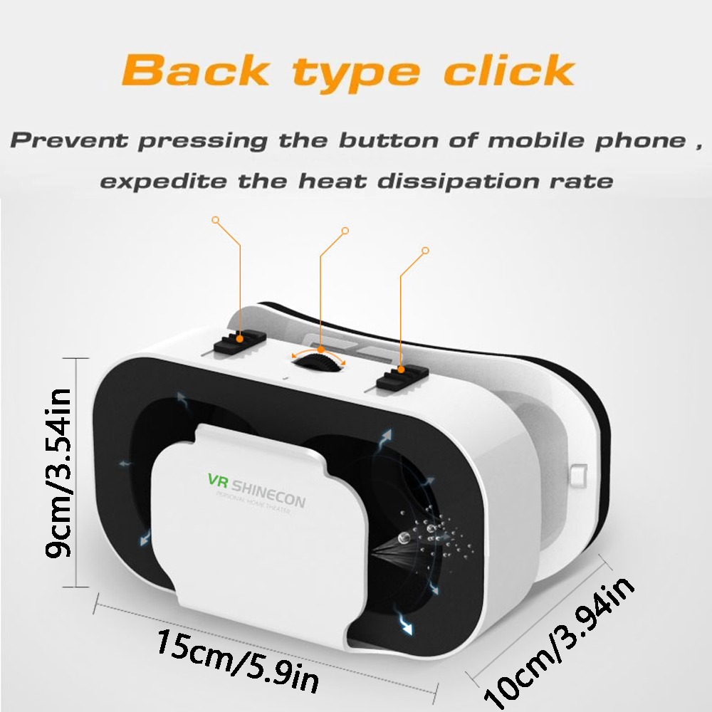 VR Shinecon 3D glasses